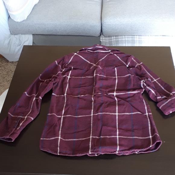 G21 Size Large Plaid Long Sleeve Short - Picture 6 of 6